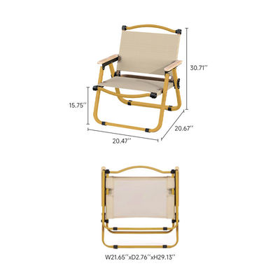 China Cheap Classic Compact Camping Chair Comfortable Lightweight Folding