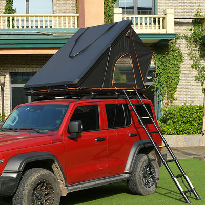 Hot Selling Triangle Hard Shell Roof Tent Suv Roof Camping Tent For 2 Person