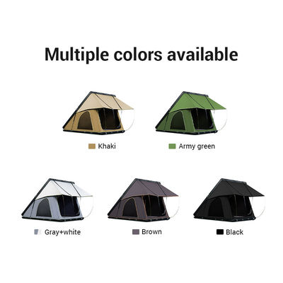 Easy To Use Clamshell Aluminium Hardshell Roof Top Tent For Car Camping