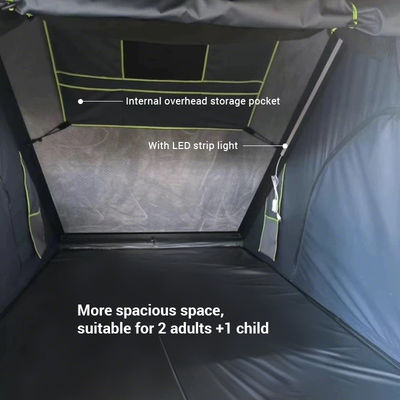 Customized Light Weight Car Roof Tent Overland 4x4 Roof Tent For 2 People