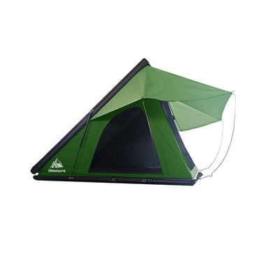 Innovative Hard Shell Aluminium Roof Top Tent With 360 Degree Rainfly 300gsm Polyester Fabric Material