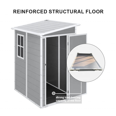 Easy Assembly Garden Storage Shed Customized Color Outdoor Storage Shed